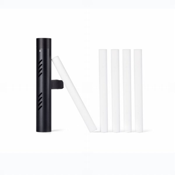 Ecogecko Aroma Oil Aromatherapy Refillable Car Air Freshener Vent Clip for Vehicle Air Vent, Made of Classic Black Aluminum Alloy, Aromatherapy - Fragrance Air Freshener, 5 pre-scented sticks included - Image 6