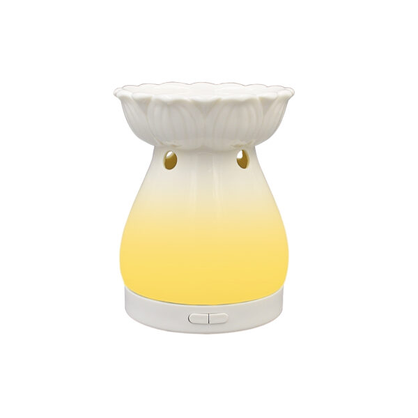 EcoGecko® Aromatherapy Essential Oil Diffuser and Candle Holder with Changing Color Led Lights - Image 6