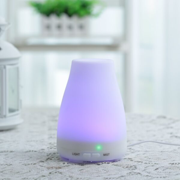 EcoGecko Essential Oil Diffuser, Aroma Oil Diffuser  Cool Mist Humidifier with Timer, 7 Color LED Lights, Auto Shut-Off for Home Bedroom Officea - Image 10