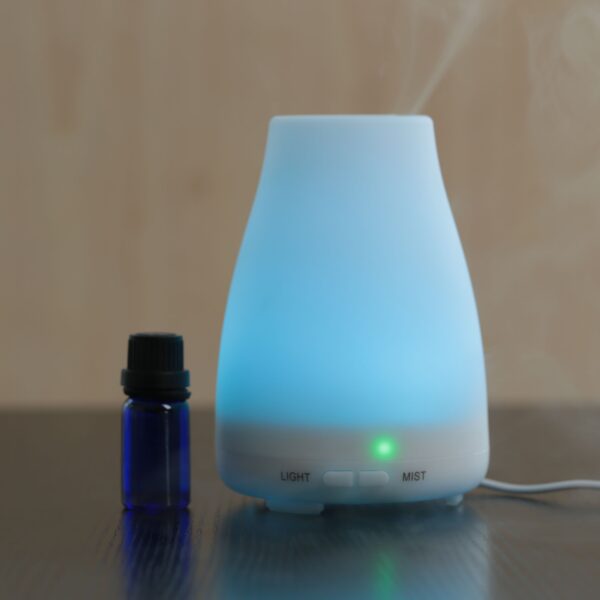 EcoGecko Essential Oil Diffuser, Aroma Oil Diffuser  Cool Mist Humidifier with Timer, 7 Color LED Lights, Auto Shut-Off for Home Bedroom Officea - Image 5