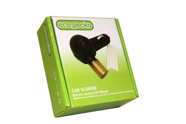 EcoGecko Car Aromatherapy Electric Diffuser Air Freshener with Lavender Aroma Oil - Image 7