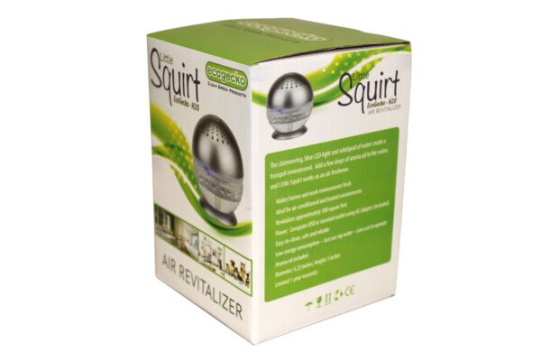 EcoGecko Little Squirt Glowing Water, Air Revitalizer, Air Freshener, Room Aromatizer, Aromatherapy, Aroma and Essential Oil Diffuser with 10ML Lavender Oil - Image 7