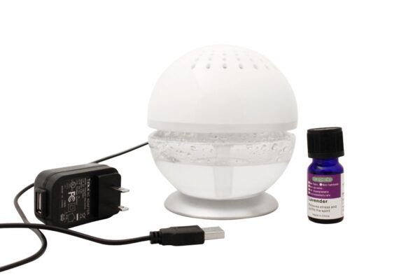 EcoGecko Little Squirt Glowing Water, Air Revitalizer, Air Freshener, Room Aromatizer, Aromatherapy, Aroma and Essential Oil Diffuser with 10ML Lavender Oil - Image 5