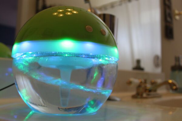 EcoGecko Magic Ball, Light Up Air Revitalizer, Air Freshener, Room Aromatizer, Aromatherapy, Aroma and Essential Oil Diffuser with 10ML Lavender Oil - Image 2