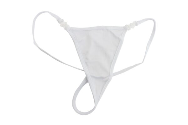 Flirtzy Mini Micro Stretchy Y Back G-String Thong with Breakaway Clasps, M/L, 5 Pack - Image 3