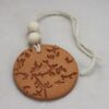 Handmade Clay Stoneware Essential Oil Diffuser, Lavender Oil Included , Terra-Cotta Aromatherapy Car Diffuser, Handmade Air Freshener - Image 8
