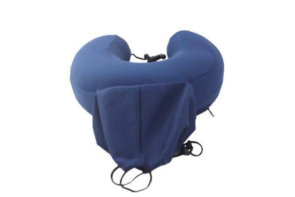 Bolan Memory Foam Breathable Comfortable Travel Pillow, U-Shaped Adjustable Airplane Car Flight Pillow, Compact, Foldable, Fits Into its Own Attached Small Bag for Planes, Trains and Car Trips - Image 2