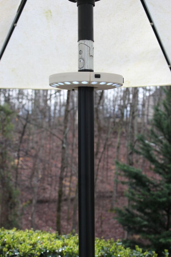 EcoGecko Super Bright LED Umbrella Pole Light, Camping Light, Pool & Patio Light, Patio Umbrella Light, Cordless 24 LED Night Lights, Battery Operated Umbrella Pole Light - Image 3