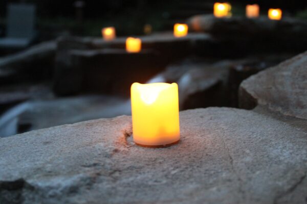 EcoGecko Indoor Outdoor Weatherproof Flameless Warm Glow Votive Candles with Remote and Timer, Battery Powered Candles, Tealights, Batteries Included  - Image 7