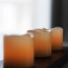 EcoGecko Set of 6 Real Wax LED Votive Candles, LED Flameless Candles With Timer - Votive Size, Battery Candle Set, Flickers Realistically. D 2 X H 2 Inches - Image 10