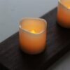 EcoGecko Set of 6 Real Wax LED Votive Candles, LED Flameless Candles With Timer - Votive Size, Battery Candle Set, Flickers Realistically. D 2 X H 2 Inches - Image 6