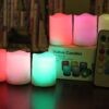 EcoGecko Flameless LED Color Changing Votive Candles with Remote and Timer, Batteries-Included, Melted Edge, Multiple colors - Image 4