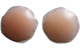 Flirtzy Self-Adhesive Silicone Nipple Cover, Invisable Nipple Concealers, Conforms to Breast with Flower Shape, Reusable, Washable