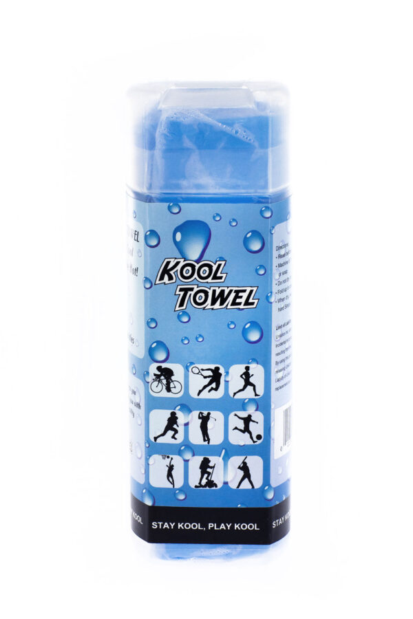 The Kool Towel Chilly Pad Cooling Sports Towel for Instant Heat Relief from Outdoor Activities, Exercise, Yoga,  Pilates, Travel, Workouts, Neck Headband Bandana Scarf - Image 2