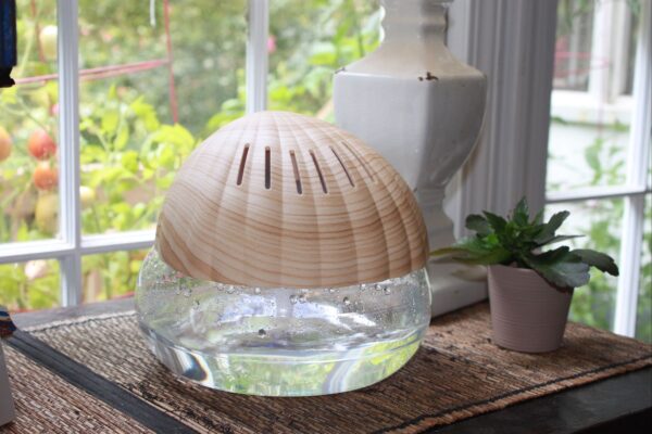 EcoGecko Sea Breeze Water Air Revitalizer, Air Washer, Air Freshener, Room Aromatizer, Aroma and Essential Oil Diffuser with 30ML Sea Breeze Oil for Home, Office, Air Purifier with Night Light - Image 6