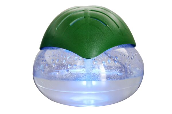 EcoGecko Green Leaf Air Revitalizer, Air Freshener, Room Aromatizer, Aroma and Essential Oil Diffuser with 30ml Orange Peel and 30ml Cinnamon Oil - Image 2