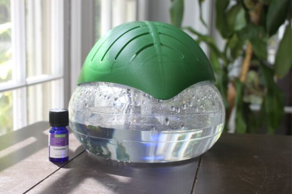 EcoGecko Green Leaf Water Air Revitalizer, Air Washer, Air Freshener, Room Aromatizer, Aroma and Essential Oil Diffuser with 10ML Lavender Oil - Image 6