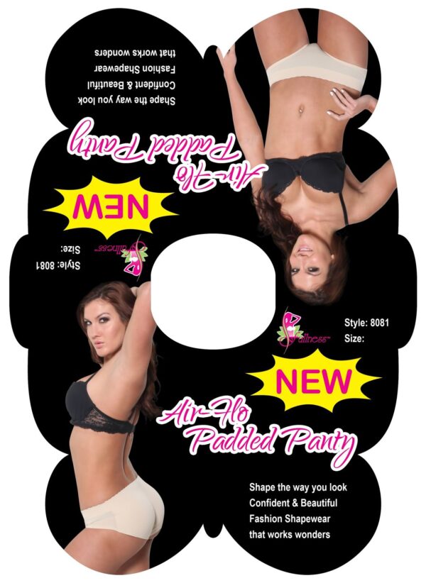 Fullness Air-flow Padded Panty Buttocks Enhancer - Image 3