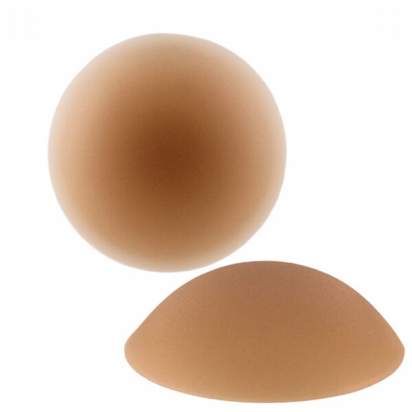 Braza No Adhesive Reusable Silicone Nipple Covers - 1 Pair: Beige, Taupe or Brown - Image 3