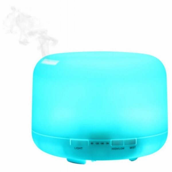 EcoGecko Mr Mister 1000ML Ultrasonic Essential Oil Air Diffuser, Cool Mist Humidifer with 7 Color LED Light, Waterless Auto Shut-Off - Image 2