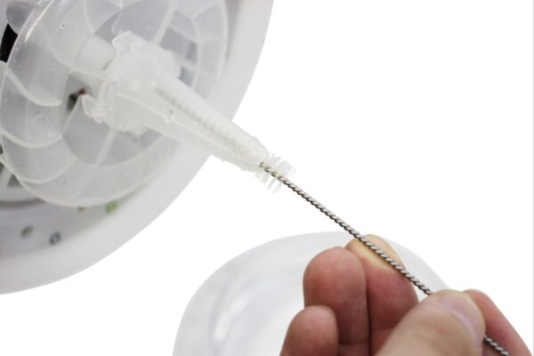 EcoGecko Air Cleaner & Revitalizer Cleaning Bristle Brush, Used to Clean the Rotating Component on all EcoGecko Air Revitalizer Products - Image 2