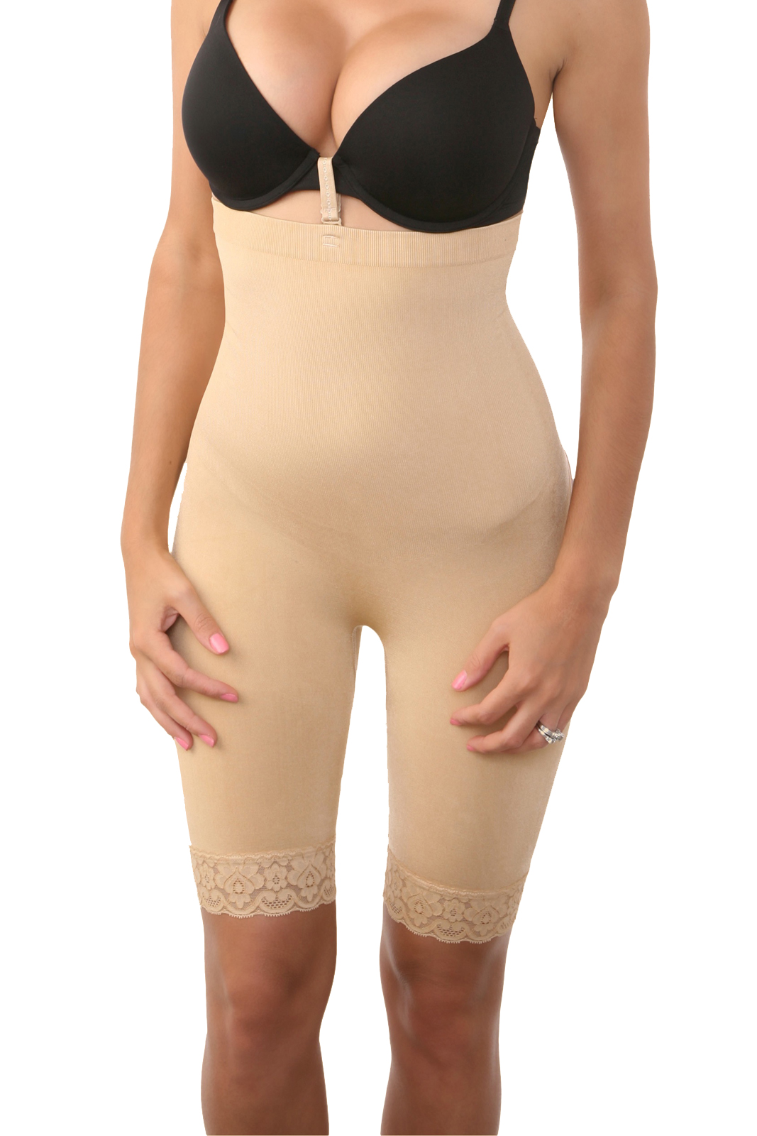 Fullness Valencia Women's High-Waist Shapewear Shorts with Butt Lifter & Thigh Control - Image 4